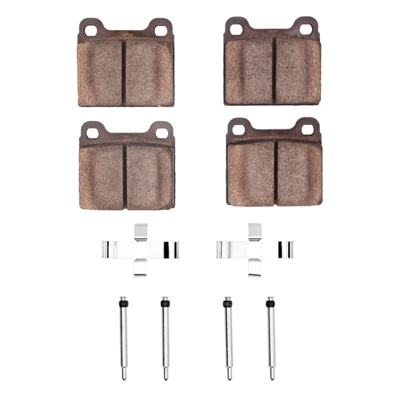 R1 Concepts R1 72-72 Porsche 914 Front Semi Met Pads & Hardware Kit