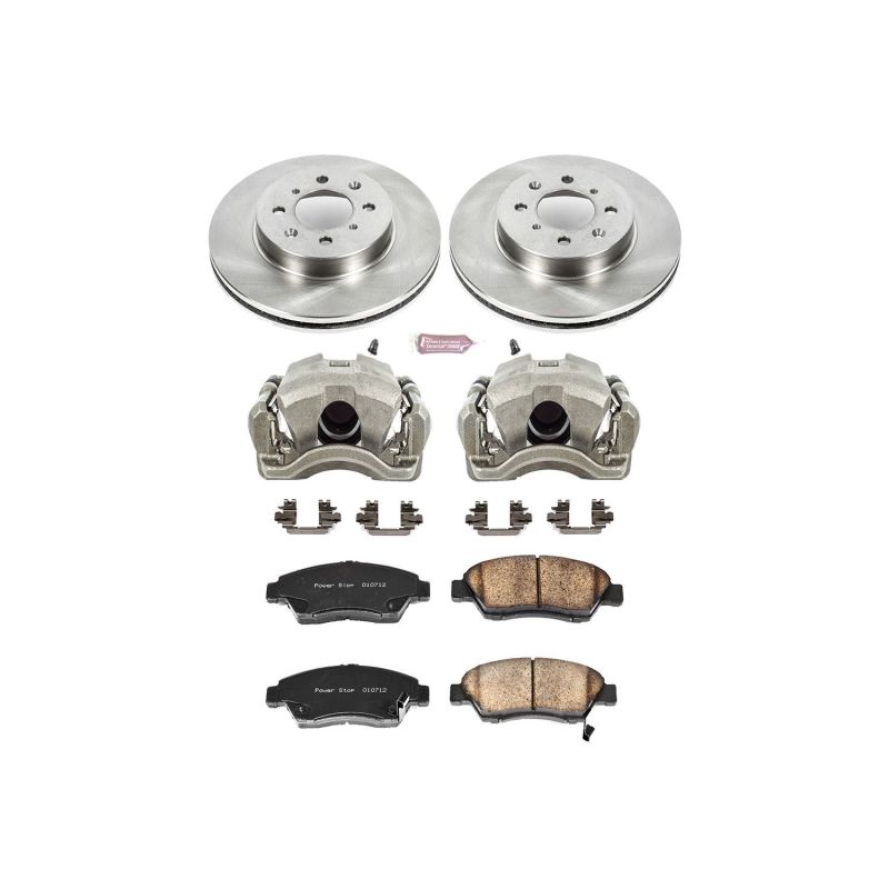 PowerStop Power Stop 93-95 Honda Civic Front Autospecialty Brake Kit w/Calipers