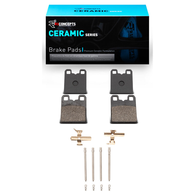 R1 Concepts R1 14-25 Alfa Romeo Stelvio Parking Brake Ceramic Pads & Hardware Kit