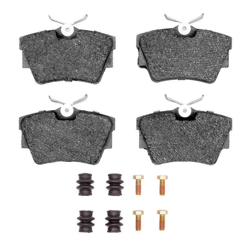 R1 Concepts R1 96-97 Volkswagen EuroVan Rear Semi Met Pads & Hardware Kit