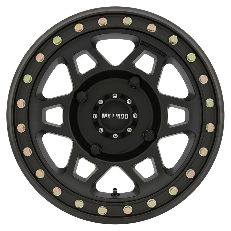 Method Wheels Method MR405 UTV Beadlock 15x7 / 5+2/38mm Offset / 4x156 / 132mm CB Matte Black Wheel