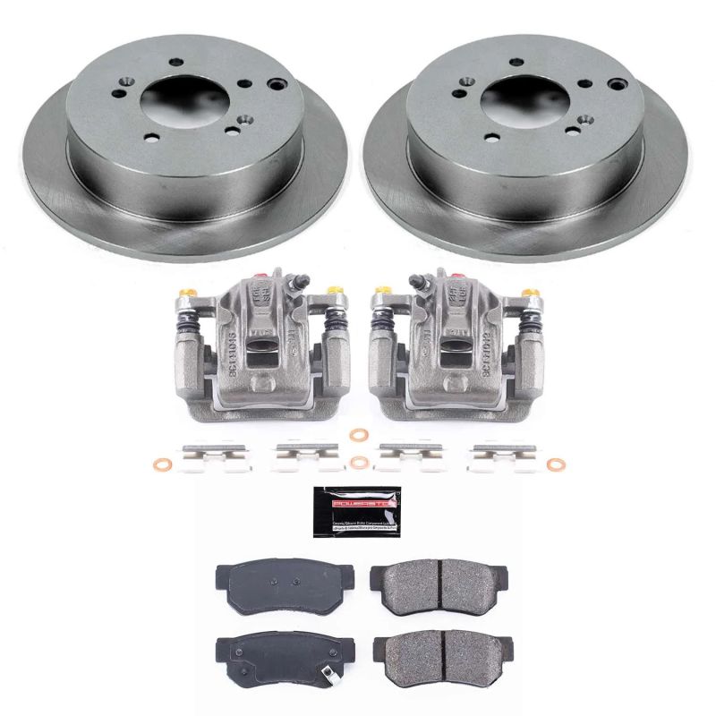 PowerStop Power Stop 01-06 Hyundai Santa Fe Rear Autospecialty Brake Kit w/Calipers