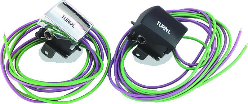 TwinPower Twin Power 82-95 Big Twin and XL Black Left Turn Signal Switch Replaces H-D 71599-92