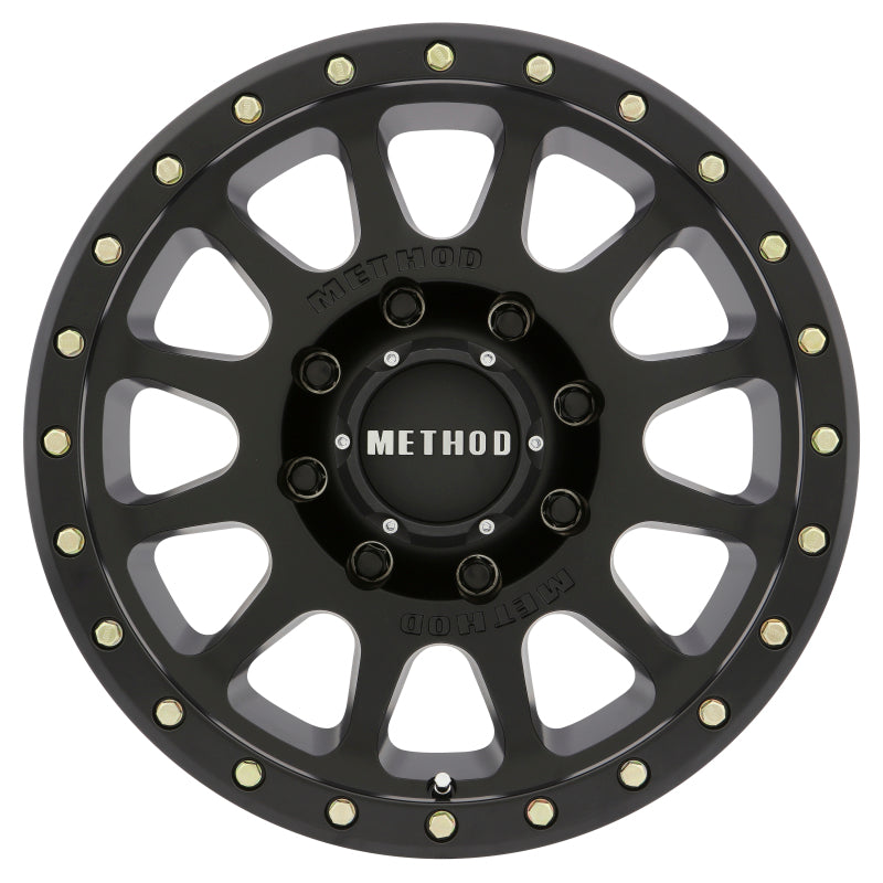 Method Wheels Method MR305 NV HD 17x8.5 0mm Offset 8x180 130.81mm CB Matte Black Wheel