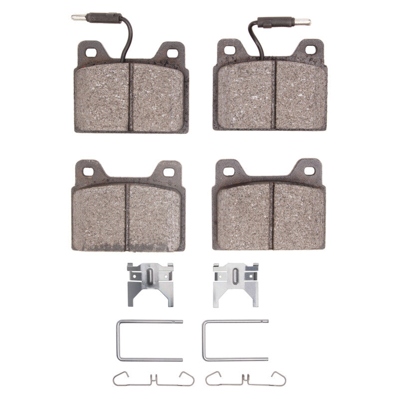 R1 Concepts R1 80-89 Peugeot 604 Rear Semi Met Pads & Hardware Kit