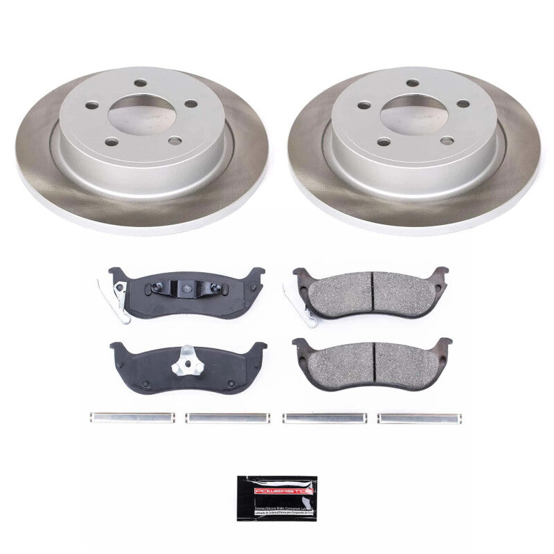 PowerStop Power Stop 04-08 Chrysler Pacifica Rear Semi-Coated Rotor Kit
