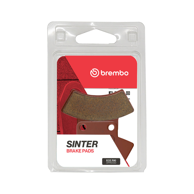 Brembo Powersports Brembo 89-93 Polaris Big Boss 4x6, 6x6 Middle Axle Brake 250cc Sinter Brake Pad - Front