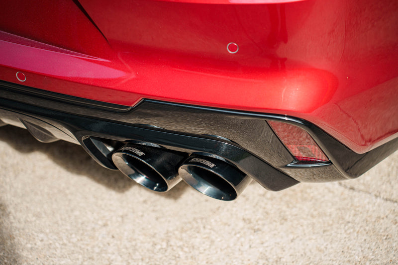CORSA Performance Corsa 22-25 Cadillac CT4 V Blackwing 3in Active Valve Cat-Back - 4.5in Black Tip