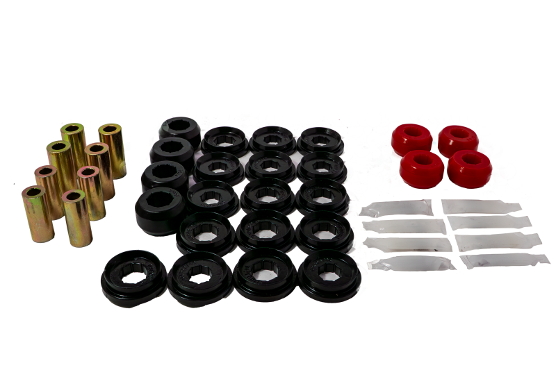 Energy Suspension 10-24 Toyota 4Runner Rear Control Arm Bushing Set - Black