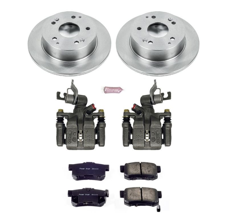 PowerStop Power Stop 98-02 Honda Accord Rear Autospecialty Brake Kit w/Calipers