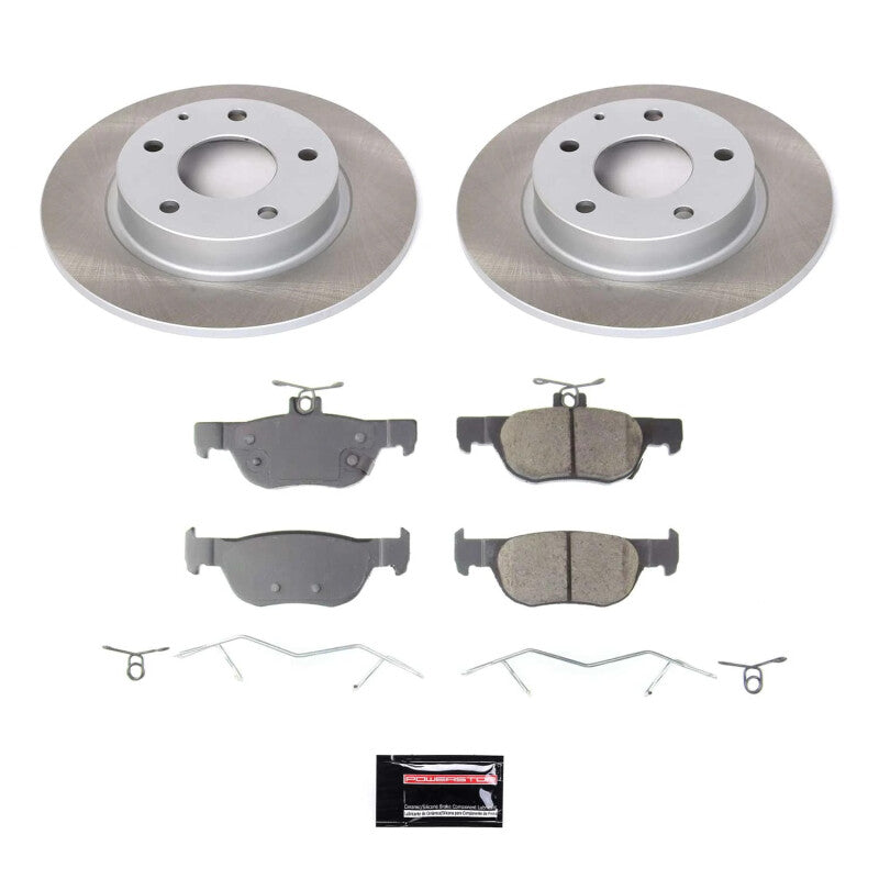 PowerStop Power Stop 20-22 Mazda CX-30 Rear Semi-Coated Rotor Kit