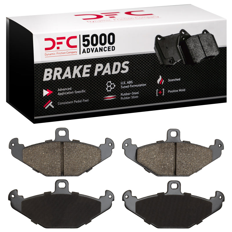 DFC 88-00 Dodge Monaco Rear 5000 Advanced Semi Metallic Brake Pads