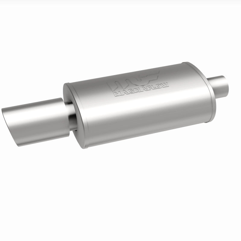 MagnaFlow Muffler W/Tip Mag SS 14X5X8 2.25/4.