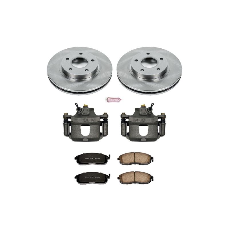 PowerStop Power Stop 1999 Nissan Maxima Front Autospecialty Brake Kit w/Calipers