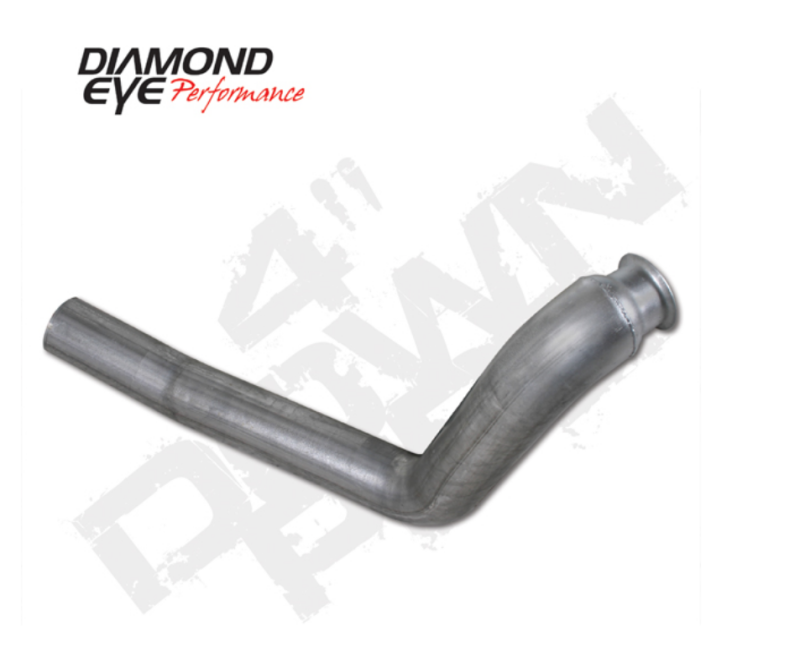Diamond Eye Performance Diamond Eye 00-03 Ford 7.3L Diesel E-Series Van w/ Auto Trans/ Non-Catalyst 4in Aluminum Downpipe