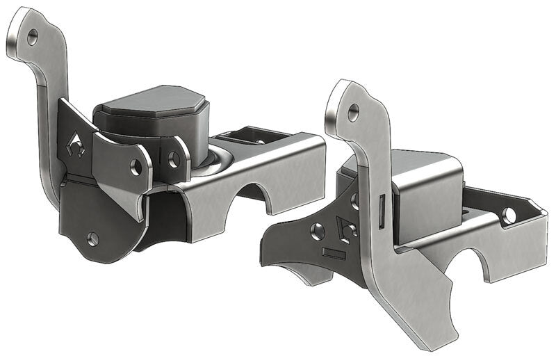Artec Industries 93-06 Jeep Wrangler TJ Lj Coil / Lca Combo Brackets Front Axle - Cam Slot