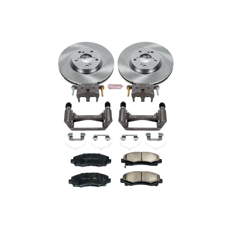PowerStop Power Stop 12-14 Honda Ridgeline Front Autospecialty Kit w/Cals