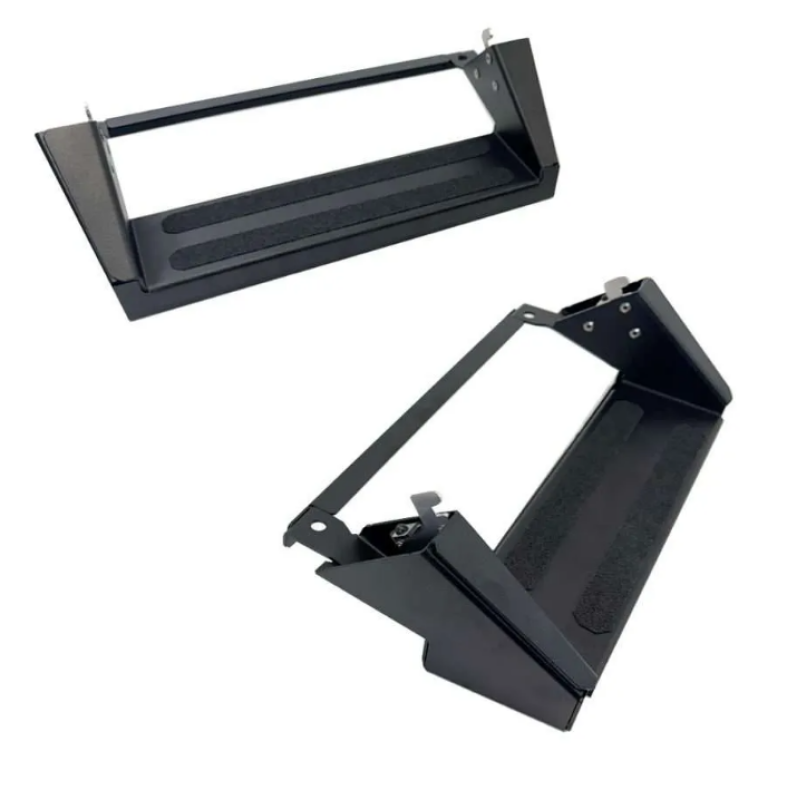 Rock Slide Engineering Rock Slide 18-25 Jeep Wrangler JL 4in Removable Deluxe Rock Rail Drop Step