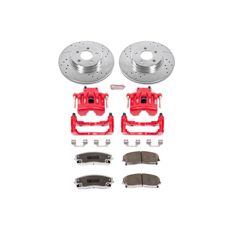 PowerStop Power Stop 05-11 Chrysler 300 Front Z26 Street Warrior Brake Kit w/Calipers