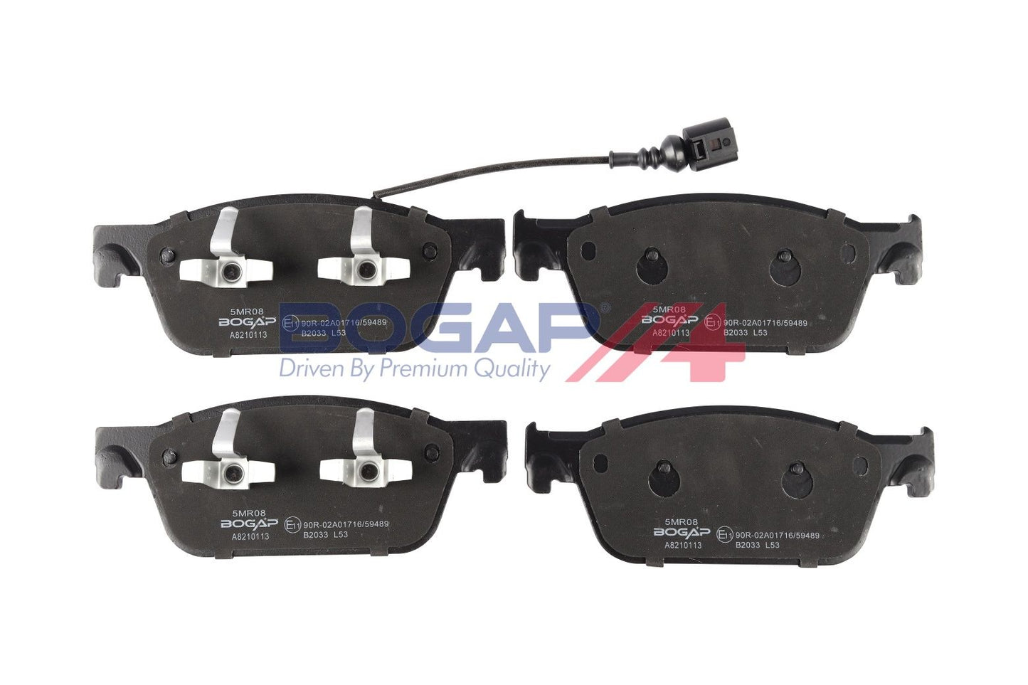 BOGAP A8210113 Brake Pad Set, Disc Brake
