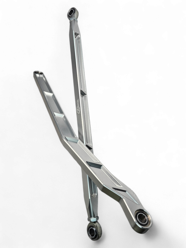Elektric Off Road Elektric Offroad 2022+ Polaris Rzr Pro Rurbo R Billet High Clearance Radius Rods Anodized Clear