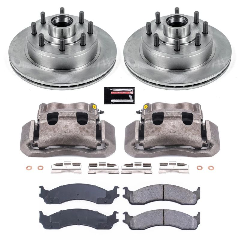 PowerStop Power Stop 01-02 Ford E-350 Super Duty Front Autospecialty Kit w/Cals