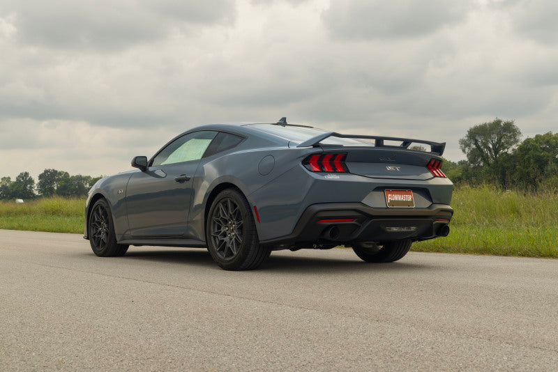 Flowmaster 24-25 Mustang 5.0L Outlaw Cat-Back Exhaust System - Black Tip (Non-Valved)