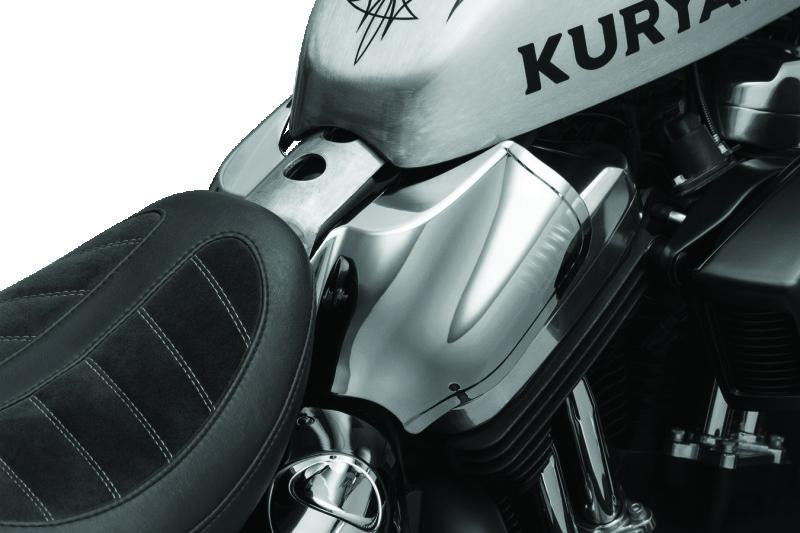 Kuryakyn Saddle Shields 14-Up XL With Peanut Style Tanks - Smoke