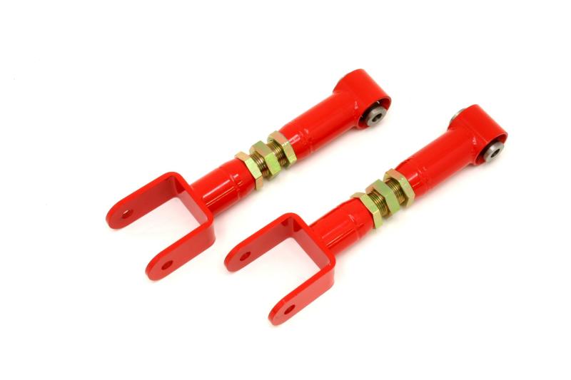 BMR Suspension BMR 78-87 G-Body Upper Control Arms On-Car Adj. w/ Spherical Bearings - Red