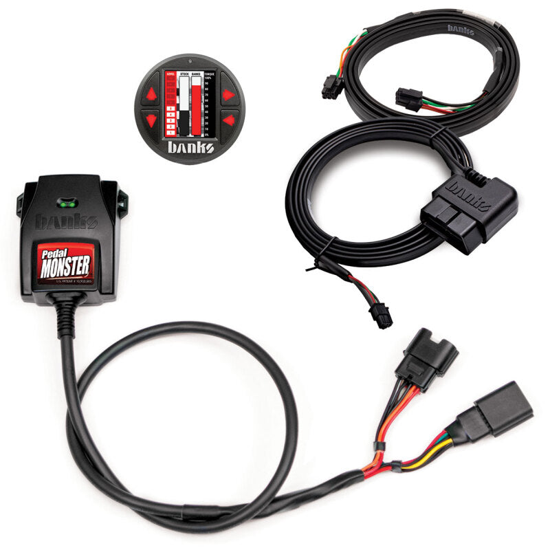 Banks Power Pedal Monster Kit Molex MX64 6 Way With iDash Pro