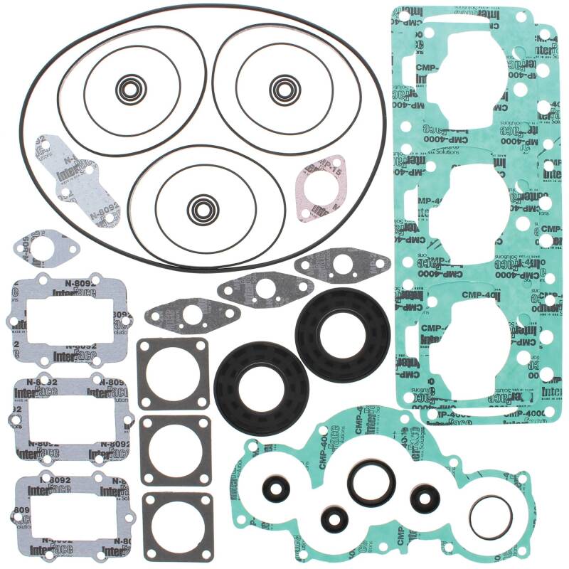 Vertex Pistons Vertex Gaskets 98-00 Ski-Doo Formula III 700 Complete Gasket Kit w/ Oil Seals