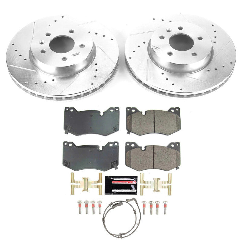 PowerStop Power Stop 20-22 Cadillac CT4 Front Z23 Evolution Brake Kit