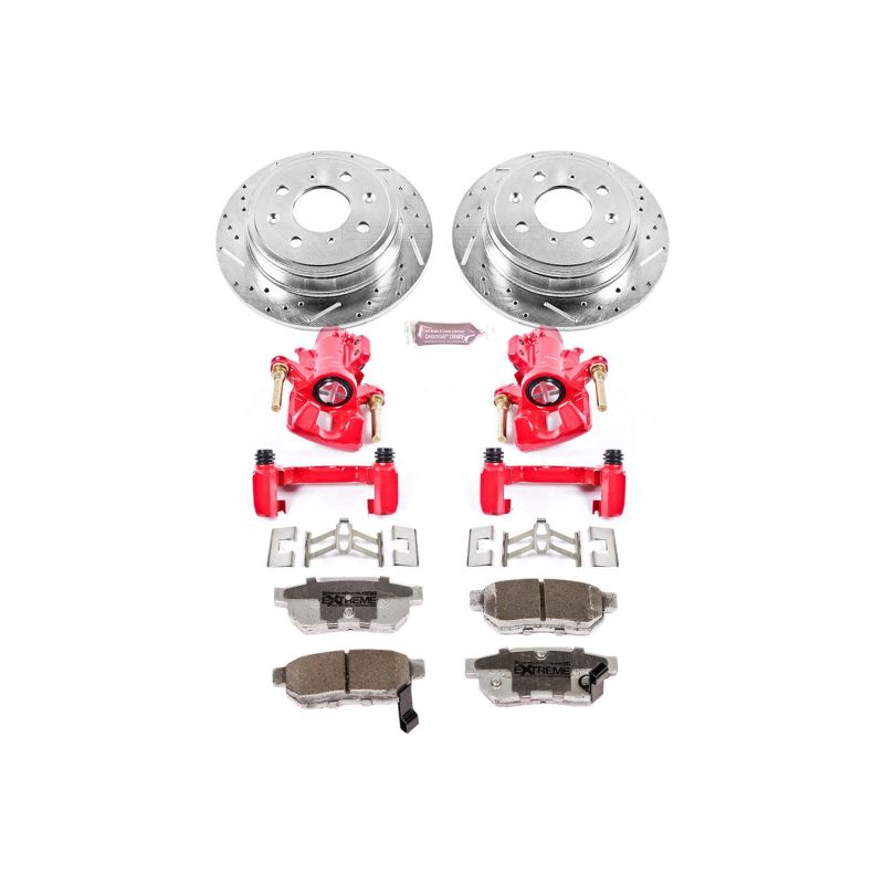 PowerStop Power Stop 94-01 Acura Integra Rear Z26 Street Warrior Brake Kit w/Calipers