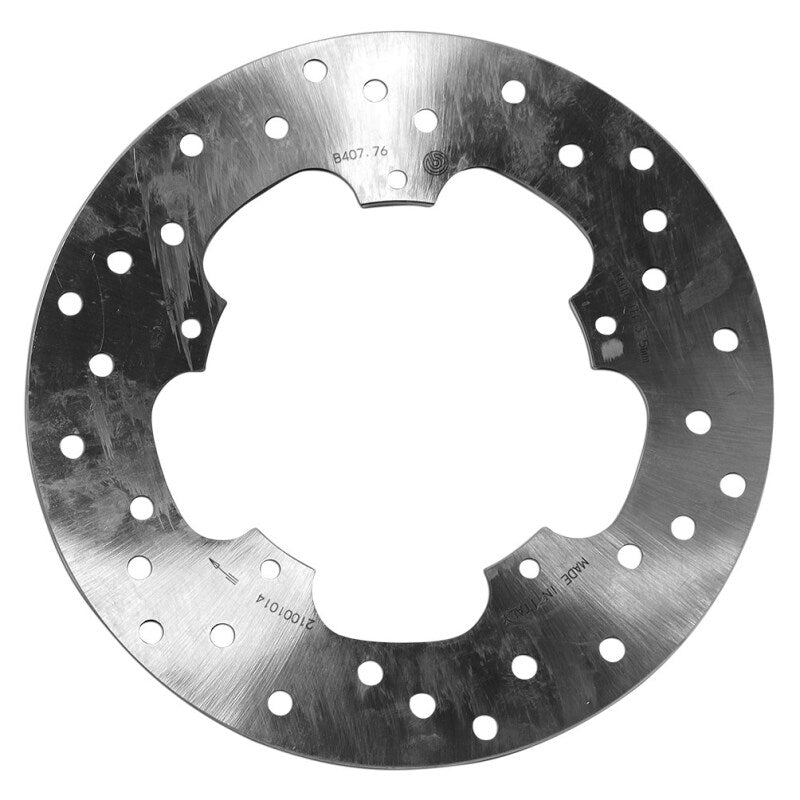 Brembo Powersports Brembo 01-03 Gilera DNA 125CC/14-15 Piaggio Vespa Liberty 125CC 240x4mm Brake Disc - Front Fixed