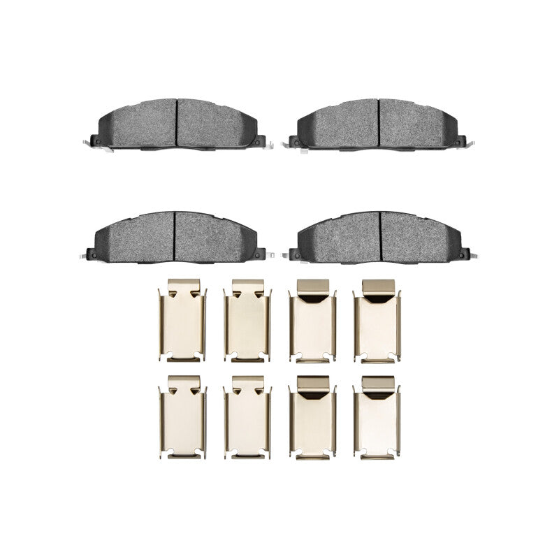 R1 Concepts R1 09-18 Dodge Ram 4000 (Mexico) Rear Ceramic Pads & Hardware Kit