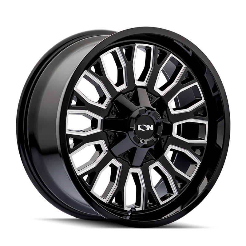 ION Wheels ION Type 152 20x9 / 8x180 BP / 0mm Offset / 124.1mm Hub Black/Milled Wheel