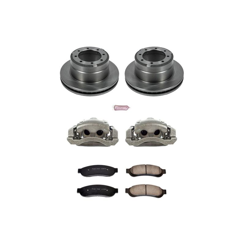PowerStop Power Stop 05-10 Ford F-350 Super Duty Rear Autospecialty Kit w/Cals