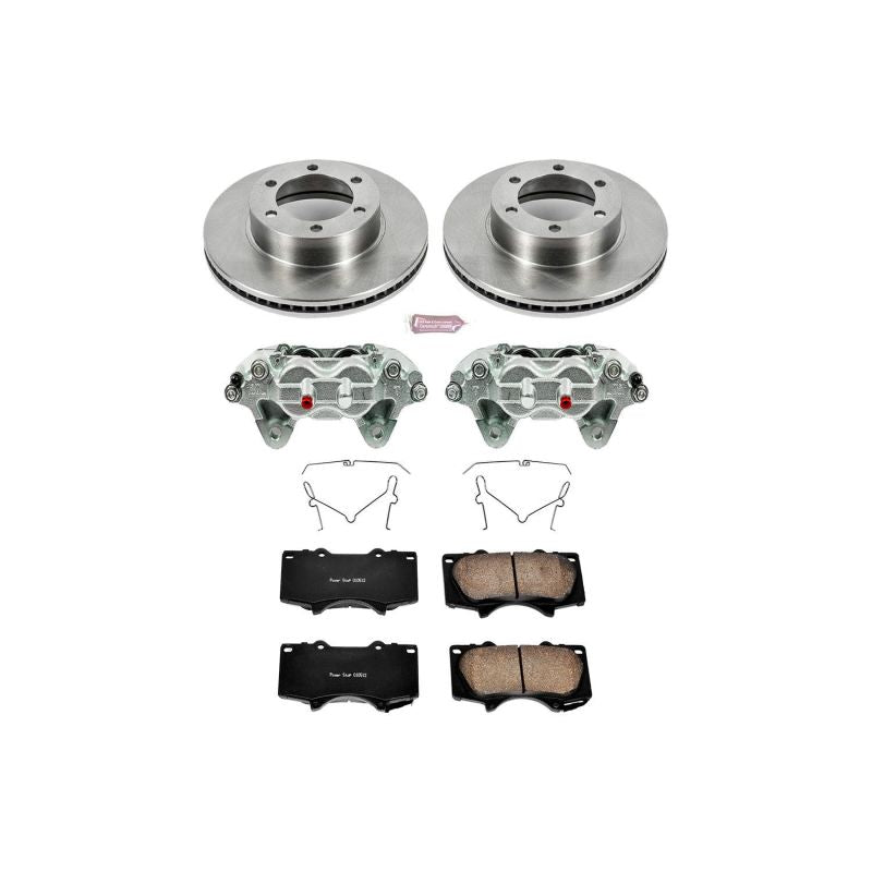 PowerStop Power Stop 00-06 Toyota Tundra Front Autospecialty Kit w/Cals