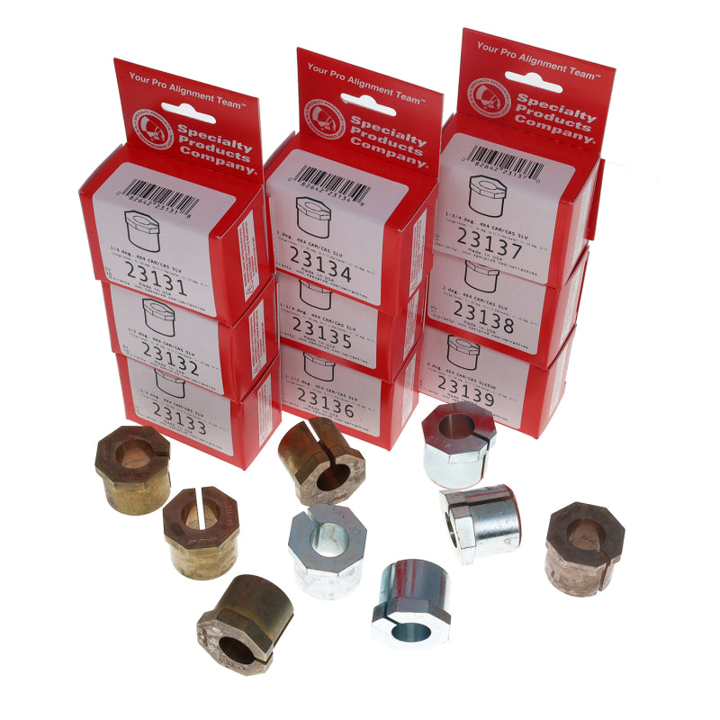 SPC Performance 4X4 Camber/Caster Sleeve SET