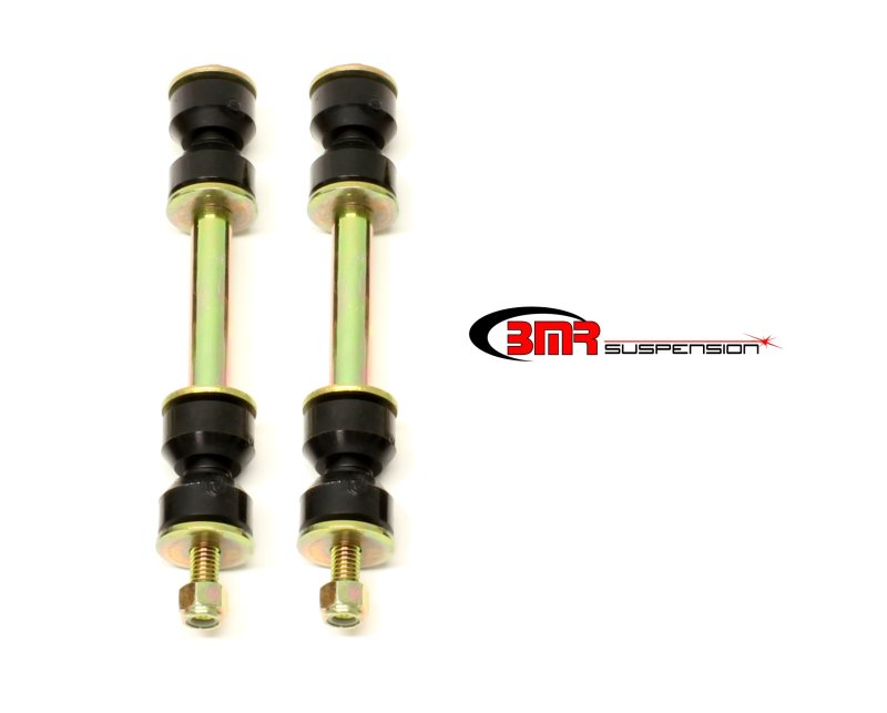 BMR Suspension BMR 70-81 2nd Gen F-Body 2.875in Front Sway Bar End Link Kit - Black