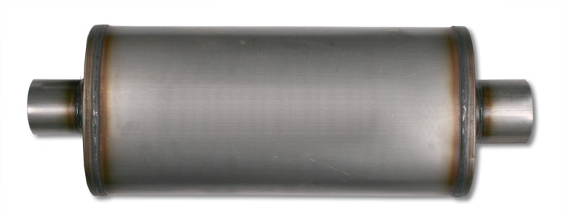 Diamond Eye Performance Diamond Eye Muffler 3-1/2in SGL IN/SGL OUT 22in BODY 28in OVERALL OVAL