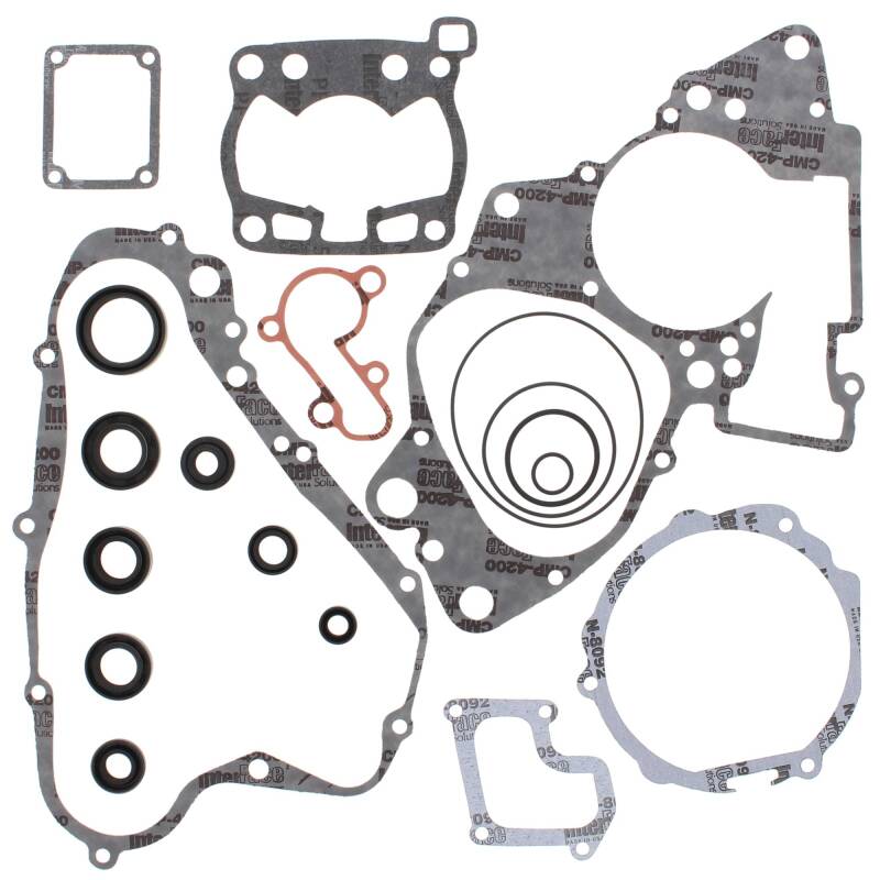 Vertex Pistons Vertex Gaskets 91-01 Suzuki RM80 Complete Gasket Kit w/ Oil Seals