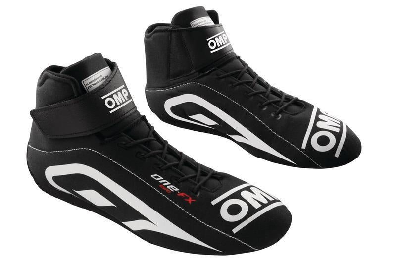 OMP ONE EVO FX SHOES FIA 8856-2018 BLACK SZ 42