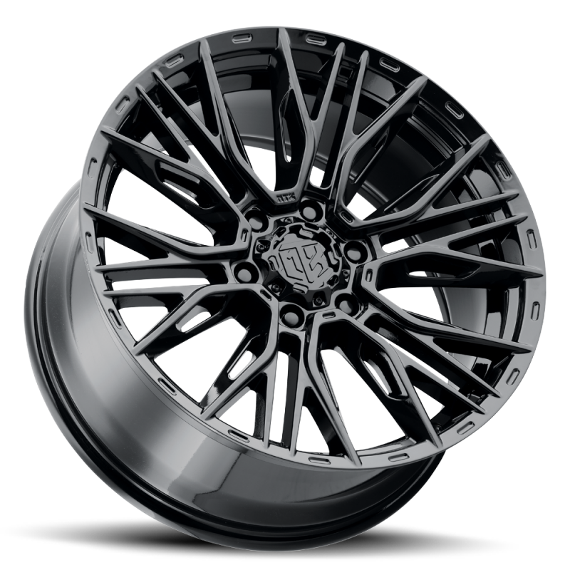 MTX Wheels MTX Gangstar Gloss Black 20x10in / 6x139.7 BP / -18mm Offset / 106.1mm Bore