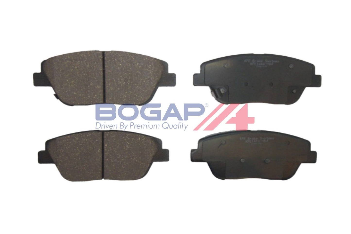 BOGAP Y8210206 Brake Pad Set, Disc Brake