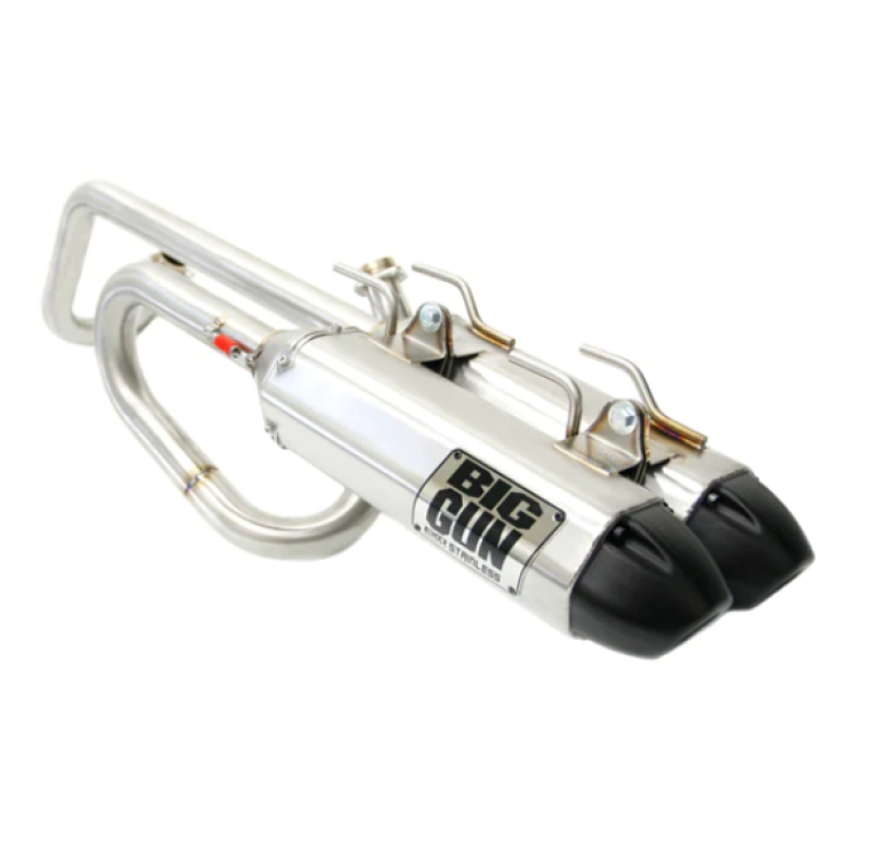Big Gun 12-16 Arctic Cat Wildcat 1000i H.O./4/X EXO Stainless Dual Full Syst Exhaust