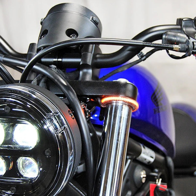 New Rage Cycles New Rage 17+ Honda Rebel 500 Front Turn Signals