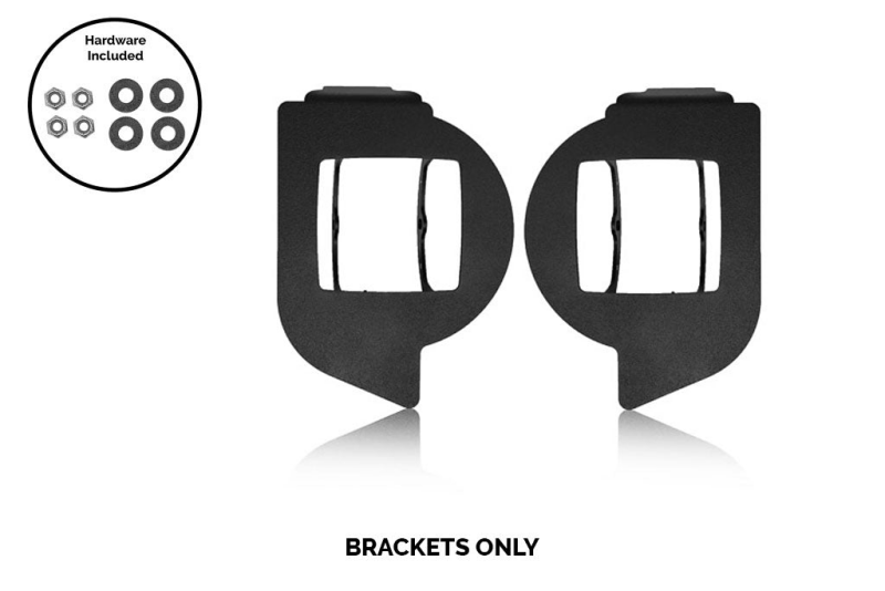 Cali Raised LED Cali Raised 14-24 Toyota 4Runner Led Fog Light Pod Replacements Brackets Kit - Brackets Only
