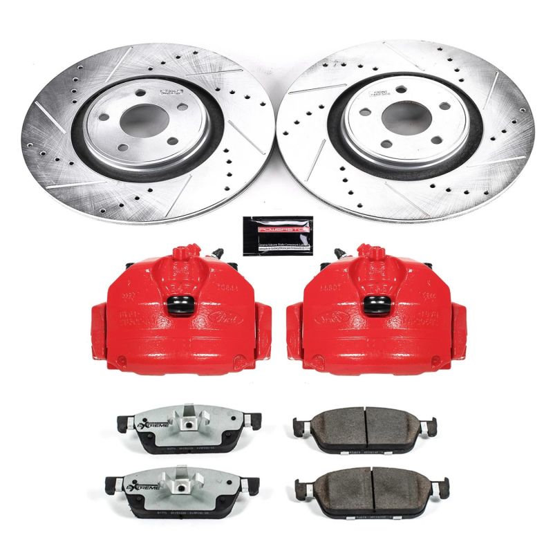 PowerStop Power Stop 15-20 Lincoln MKC Front Z26 Street Kit w/Cals