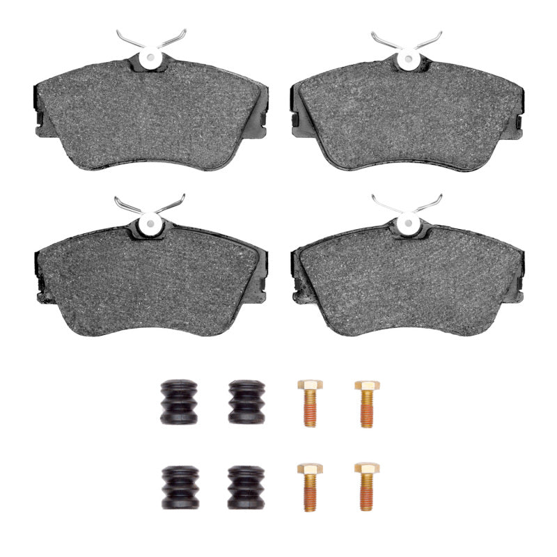 R1 Concepts R1 92-99 Volkswagen EuroVan Front Semi Met Pads & Hardware Kit